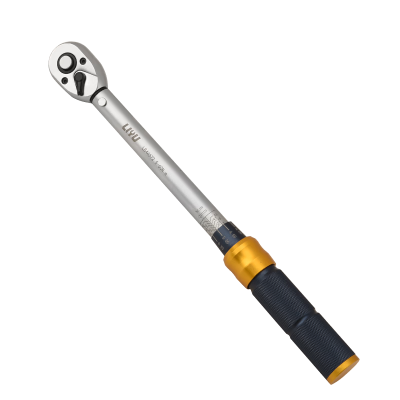 LIYU Preset Torque Wrench, 3/8 Inch Drive, High Precision, Automotive Repair Wrench, 72 Teeth, 5-60 (N.m)