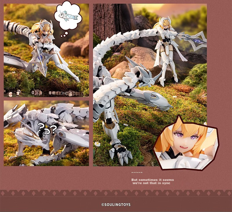 Sulink Model Toys Odo Lifeform Dragon Heart 1/6 Mecha Girl Daylight Meteor Domestic Assembly Model 28