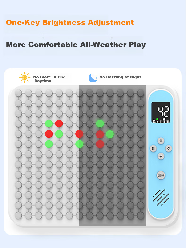 BOSHUJIAN Smart Gobang Board Children's Toy Portable Multifunctional Electronic Game for Boys and Girls 1