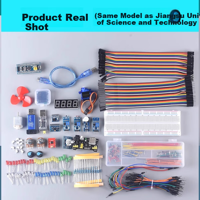 ZAVE Simplified STM32 Development Board Starter Kit STM32F103C8T6 Microcontroller STM32 Minimal System Board Electronic Breadboard Learning Kit Kexue Association Jiangsu University 6