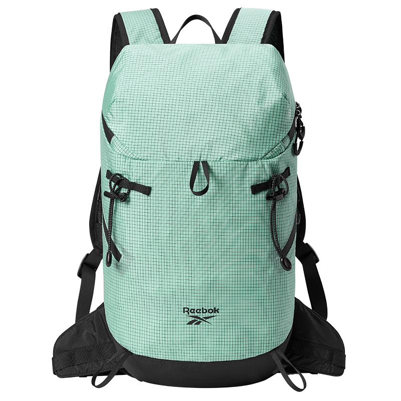 Reebok Lightweight Hiking Backpack Men Sports Outdoor Cycling Double Shoulder Bag Climbing Trail Backpack Women Jade Green