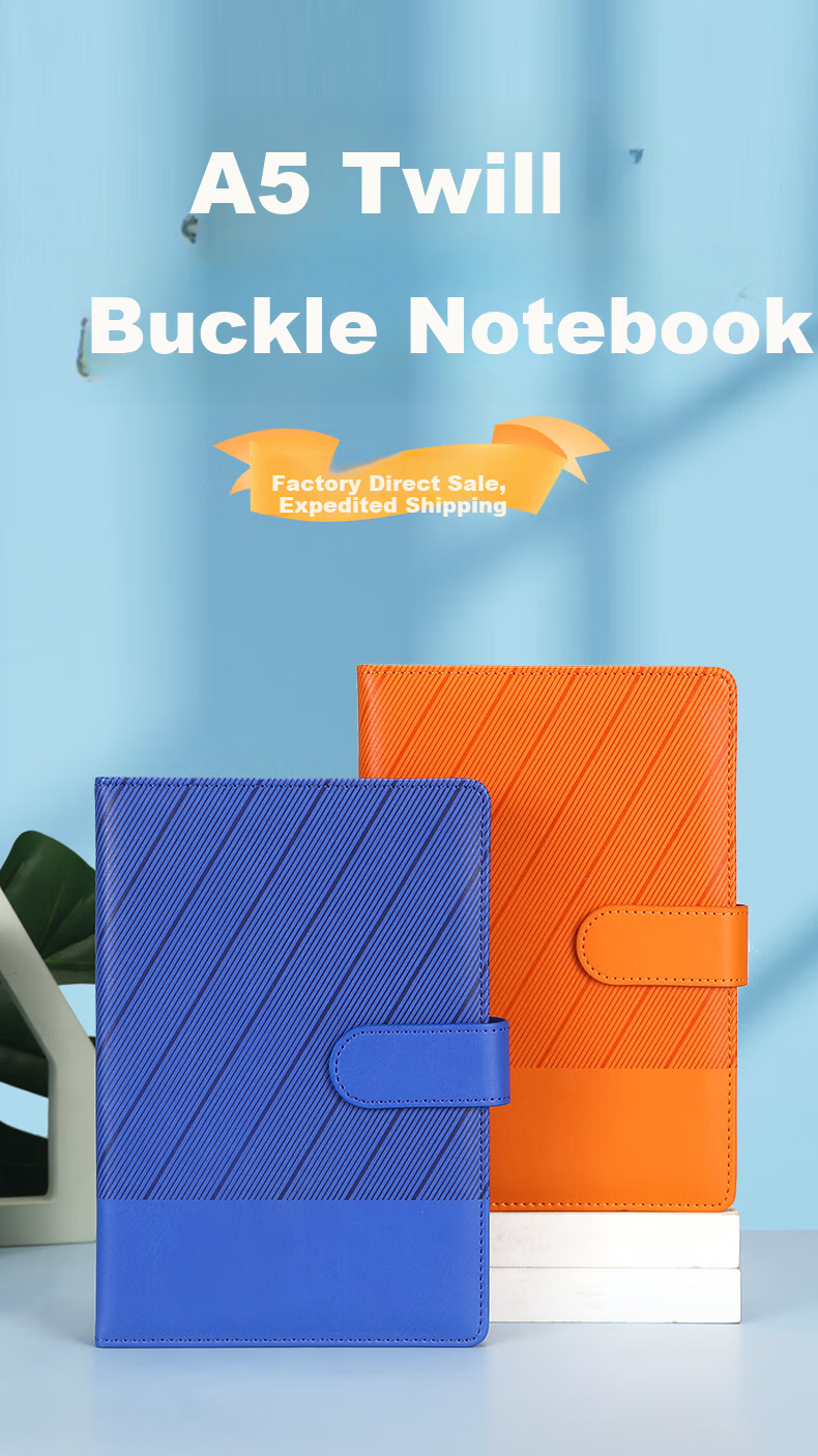 Zhongjian Stationery A5 Notebook Fashion Simple Thickened Student Customizable Orange 1