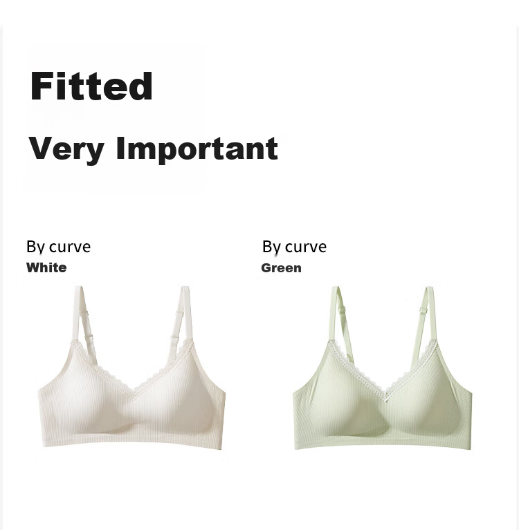 Herbal Natural Color Girls' Sports Bra Shockproof Youth Development Stage 2-3 Teen Schoolgirl Underwear 8