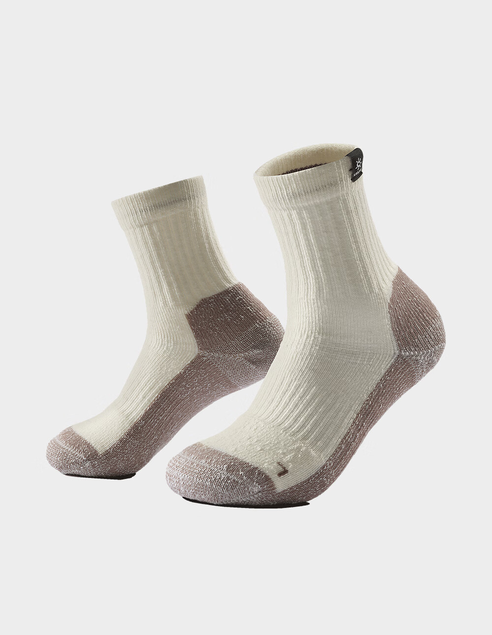 KAILAS Kailas Women's Mid-Calf Snow Hiking Socks KH2601201 Light Gray M 2