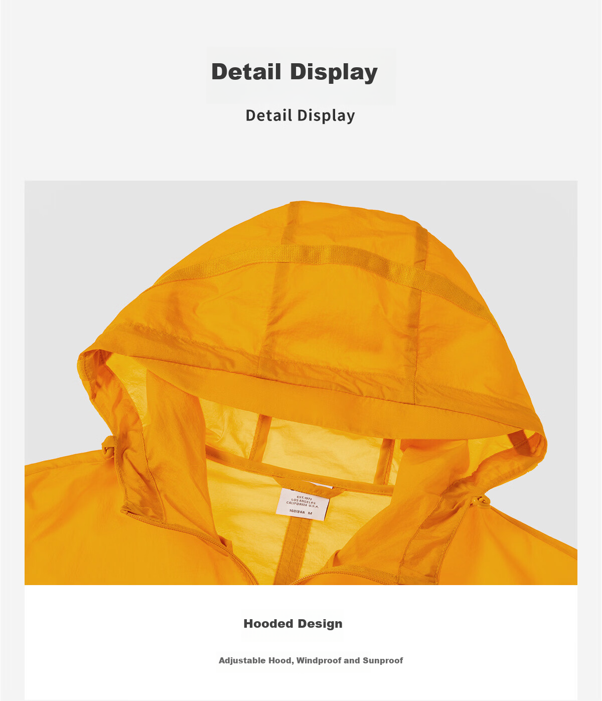 OUTDOOR PRODUCTS Women's Sun Protection Jacket 26 Spring Summer Fashion Breathable Lightweight Tear-Resistant UPF50+ Sunflower Yellow 522399 19