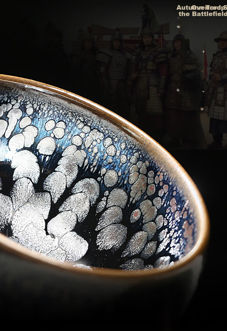 Danyi Jian Zhan Intangible Cultural Heritage Master Collaboration Host Cup Original Ore Iron Body Jian Zhan Tea Cup Farewell My Concubine National Repair Gift 13