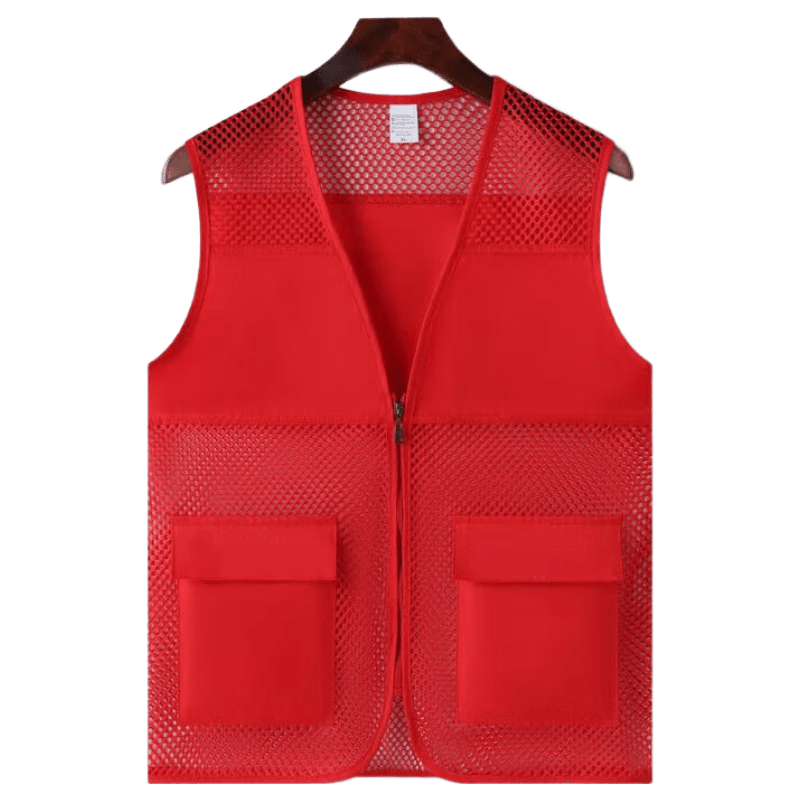 Laorui Work Vest, Summer Logistics Delivery, Instant Food Delivery Rider, Mesh Breathable Workwear Vest, Customizable