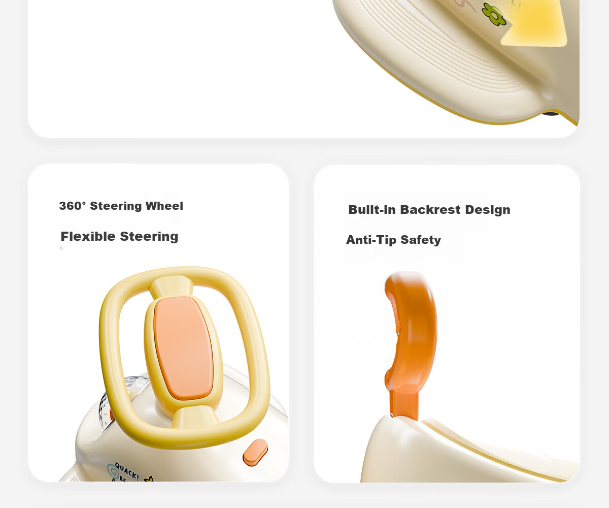 Le Little Yellow Duck Children's Twist Car 1-3-8 Years Old Baby Toy Boys and Girls Birthday First Year Gift Glide Scooter 28