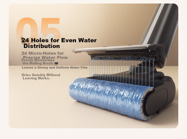 UWANT Yowang Ultra-Thin Cloud Sail Floor Washer Self-Cleaning Long Battery Life Home Electric Mop Vacuum Cleaner Combo 11