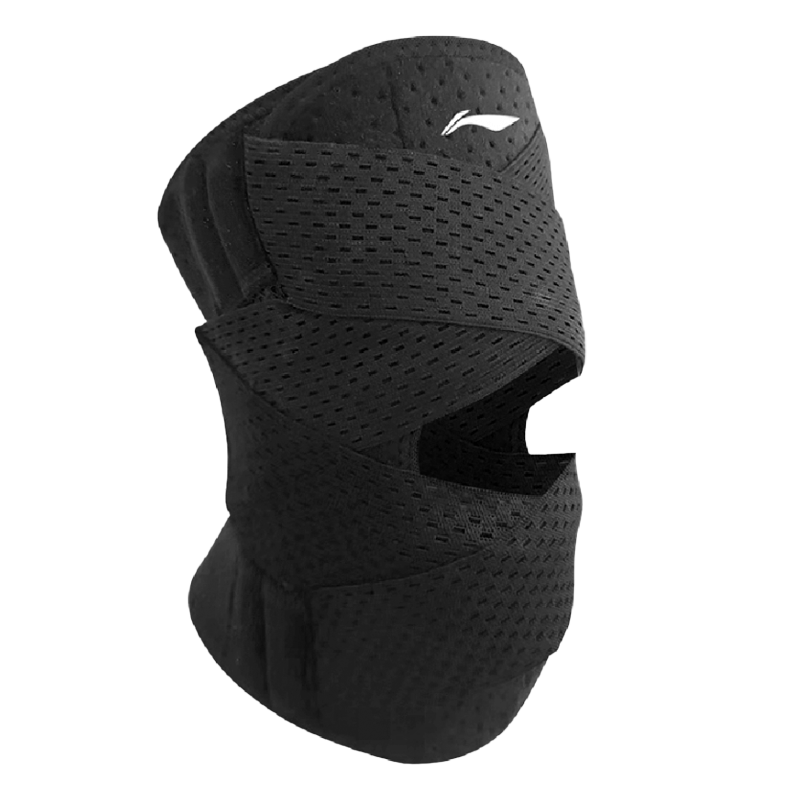 LI-NING Summer Thin Sports Knee Brace for Men and Women, Meniscus Injury Protection, Joint and Patella Support, Suitable for Hiking, Running, Badminton, and Basketball