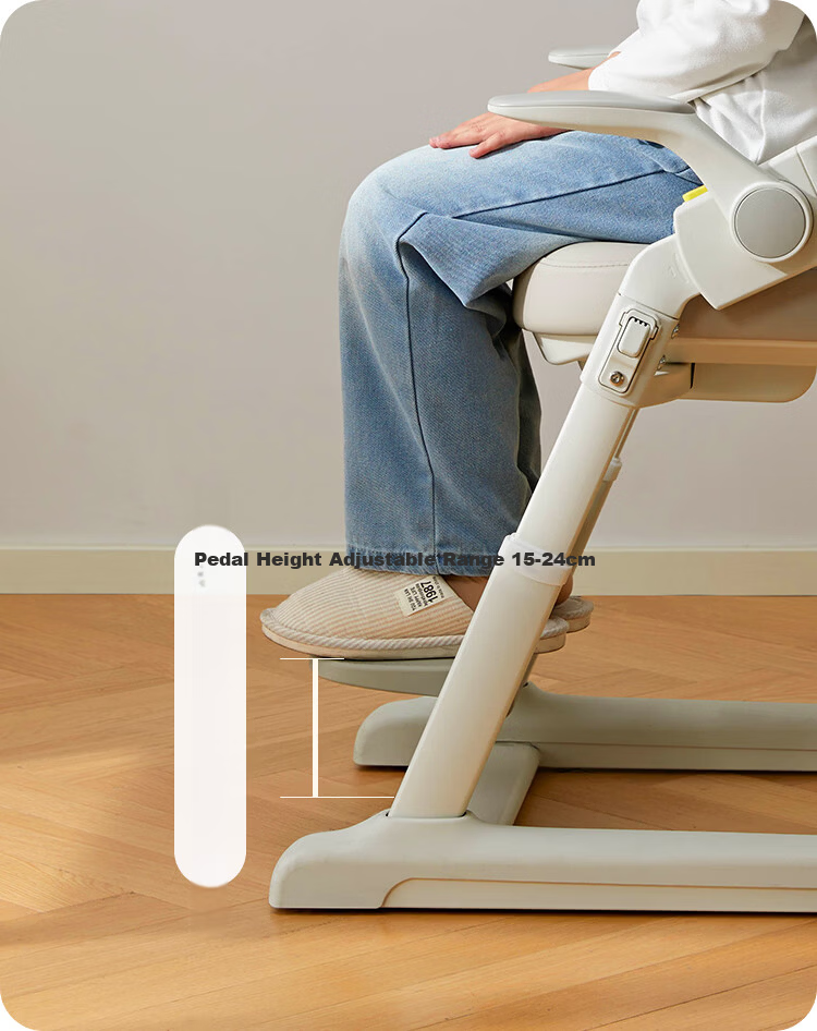 89jian F2 Children's Study Chair Writing Desk Chair Adjustable Seat Stool for Primary School Home Study Room with Back Support 145FB Gray 21