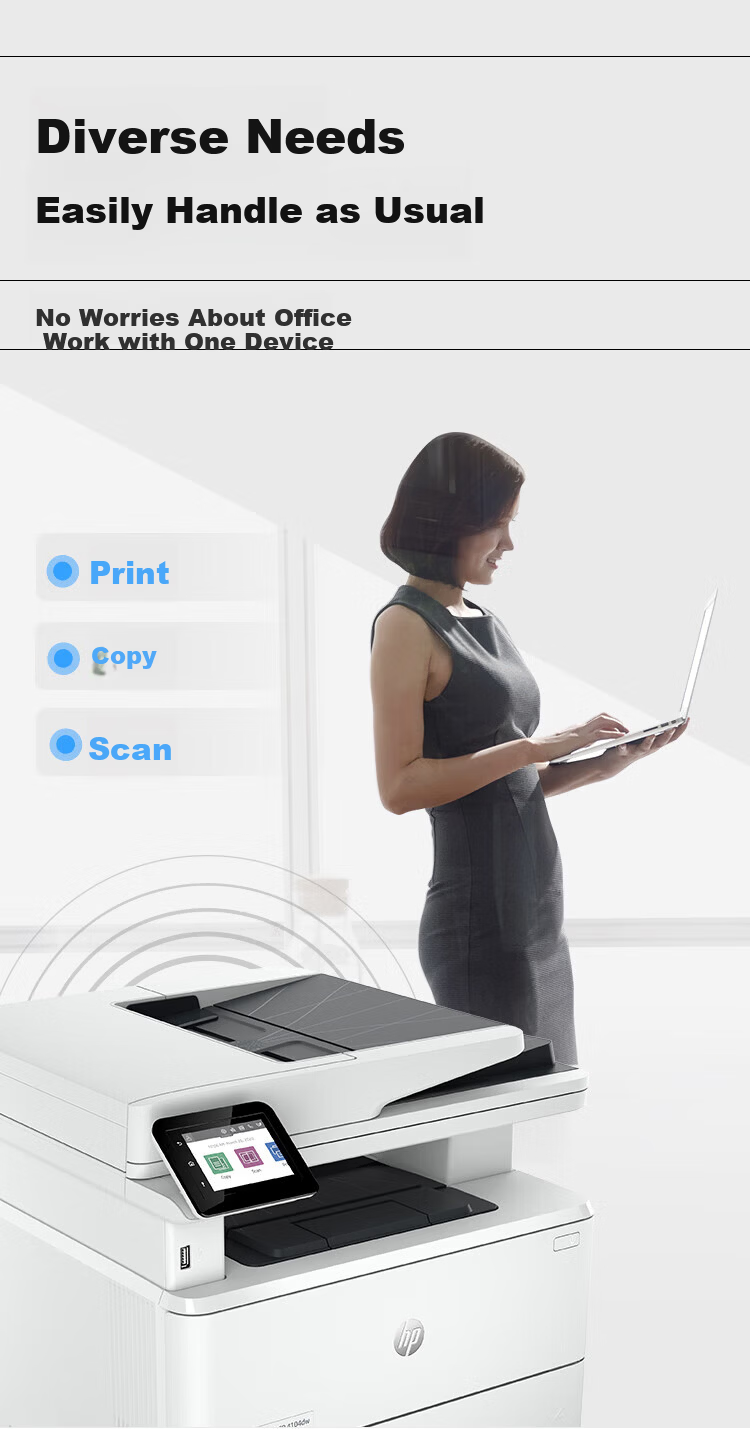 HP 3388sdw Color Laser Multifunction Printer Duplex Printing Continuous Copying Scanning All-in-One Smart Device 10
