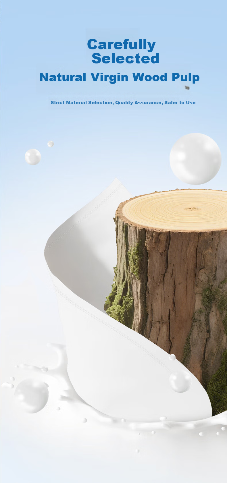 JD Jingzao Large Roll Paper 92mm*115cm/roll Double Layer 240m 12 Rolls Virgin Wood Pulp Full Box 4