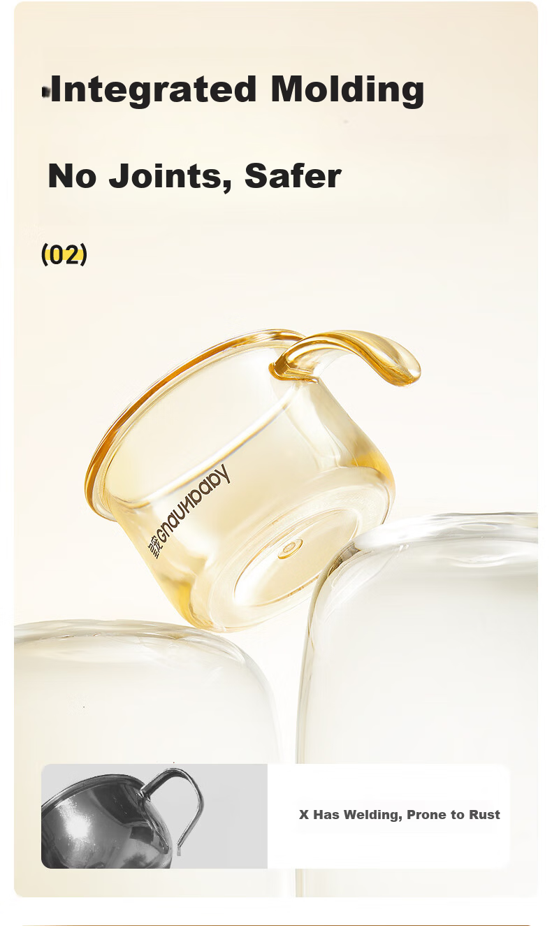 Huang Chong Open Mouth Baby Water Cup for 2+ Years, Household PPSU Sippy Cup, Durable Toddler Drinking Cup, 160ml 12