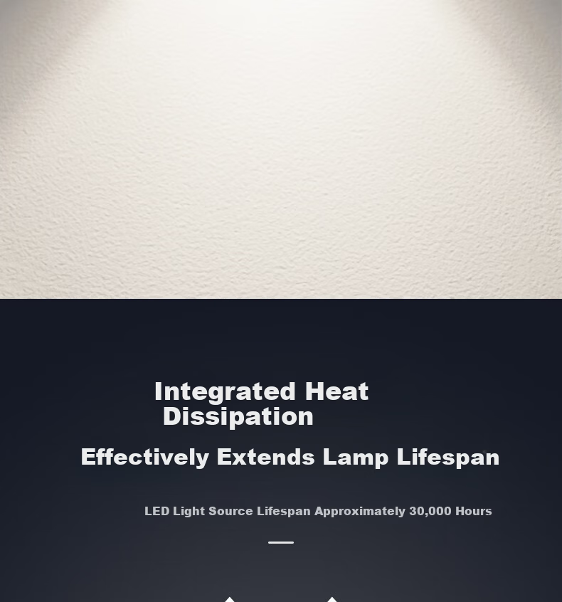 Foshan Lighting (FSL) Ultra-thin LED Recessed Downlight Ceiling Spotlight 18W Cutout 195-205mm Cool White (6000K) Lejia Series 6