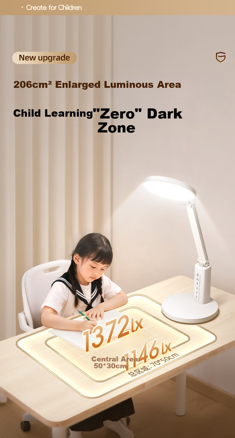 Xifeng Eye Protection Desk Lamp Student Study Bedside Bedroom Children's Reading Dormitory Table Lamp 2