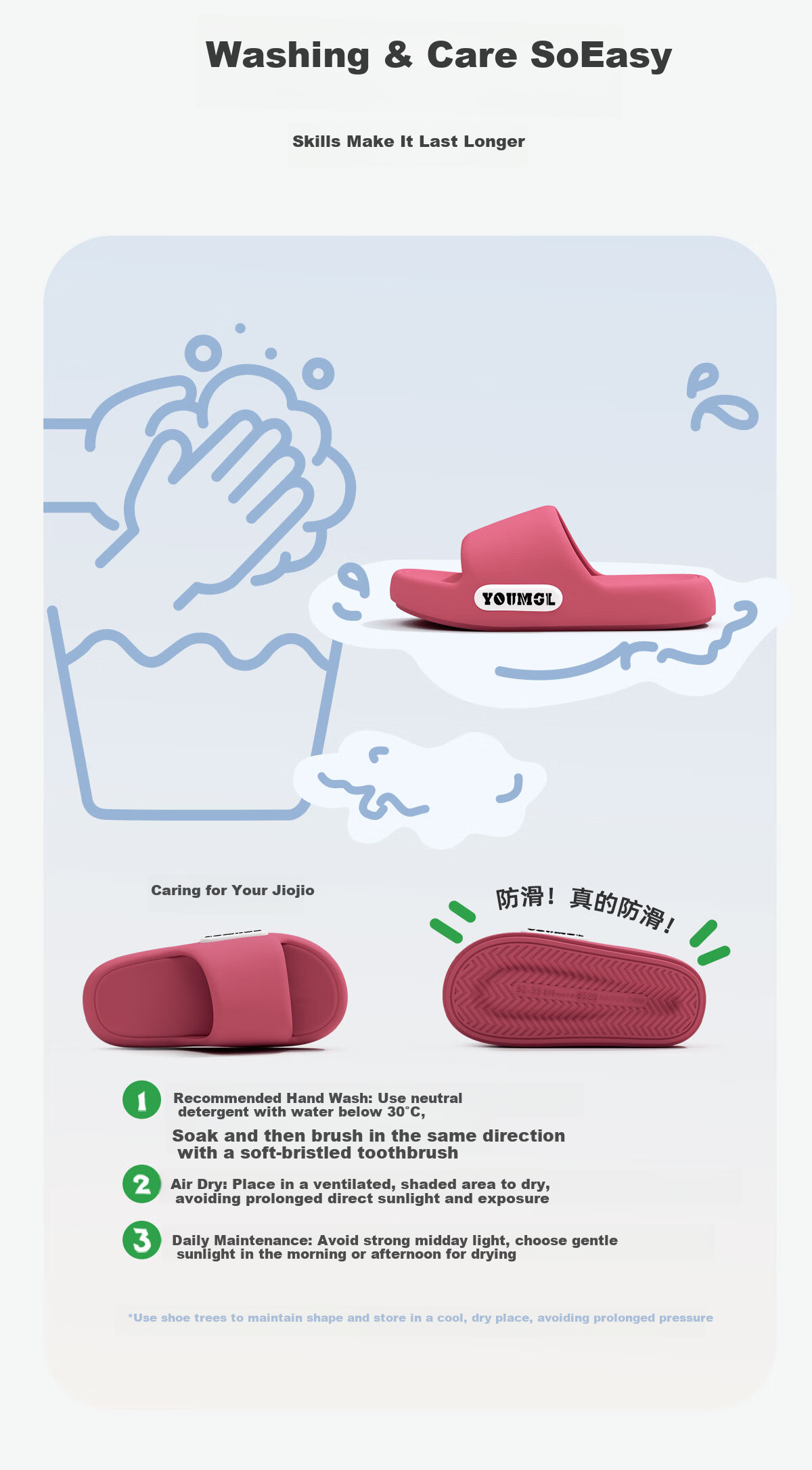 Runrouka Capybara Children's Slippers Girls Summer 2026 New Indoor Home Non-Slip Thick Sole Sandals Boys 15