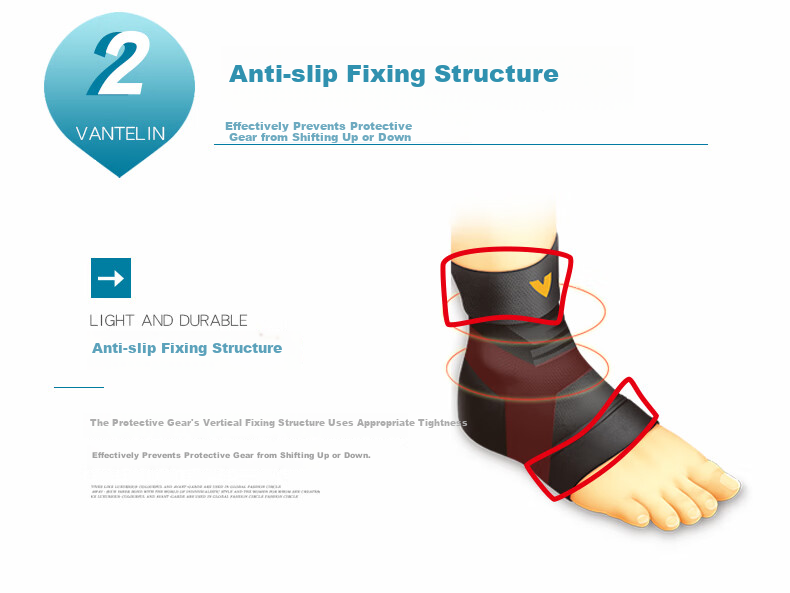 KOWA Ankle Support Japanese Imported Cooling Basketball Ankle Brace Blue Single M Size (Shoe Size 38-42) 12