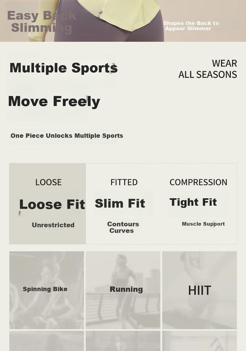 Free Style Yoga Shirt for Women Spring Autumn New Running Fitness Quick-Dry Top Pilates Sports Loose Long Sleeve T-Shirt 8