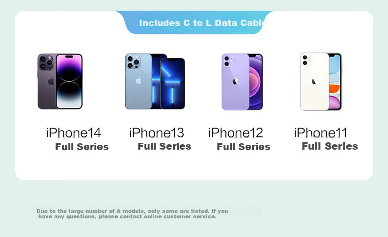 BULL Apple Fast Charger GaN Original PD20W Charging Head for iPhone 16/15/14/13 - Yuanfeng Blue 9
