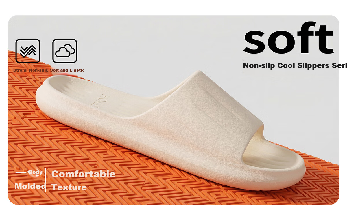 TZLDN Non-Slip Slippers for Men Summer 2026 New Indoor Home Bathroom Odor-Resistant Couple's Soft Sole Cool Slippers for Women 1