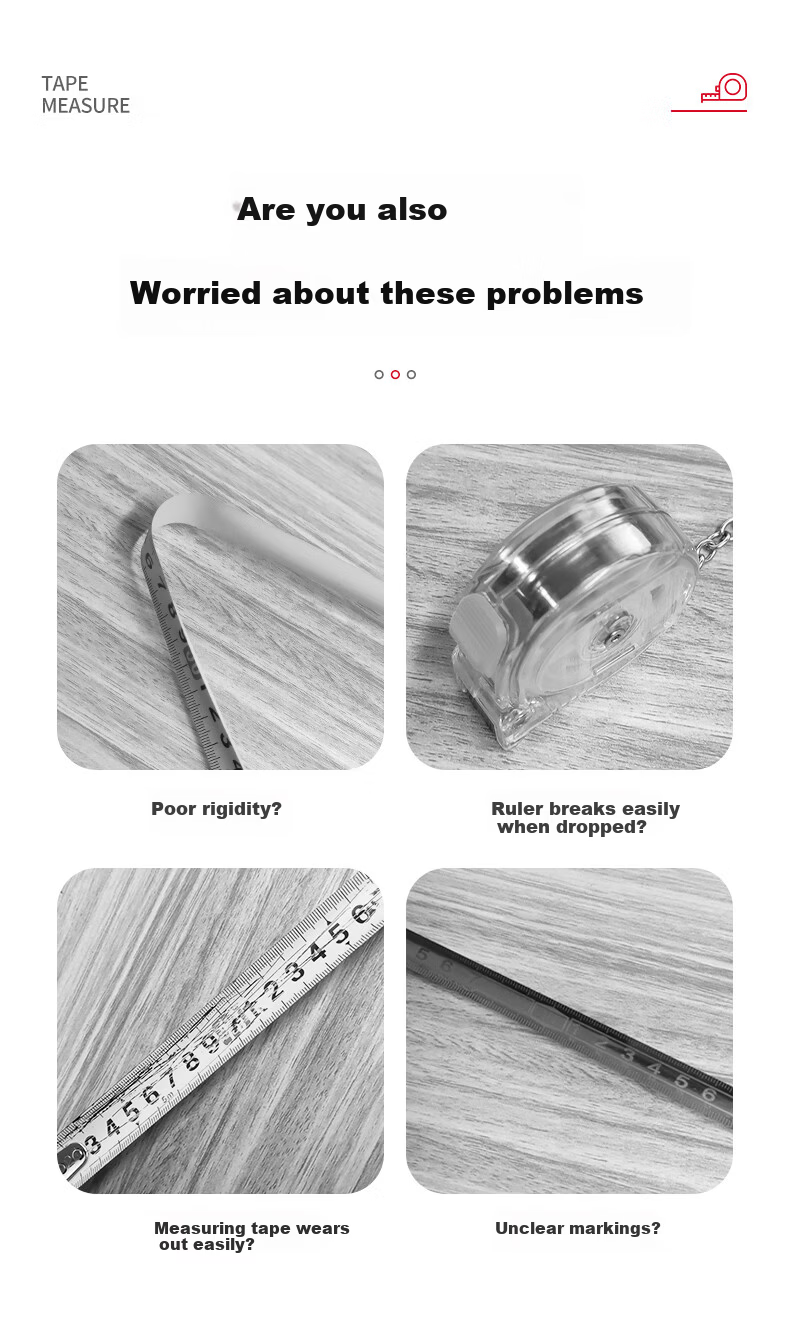 Delixi 5m Thickened Hardened Steel Tape Measure Household 3m Box Tape 10m Measuring Tape 3
