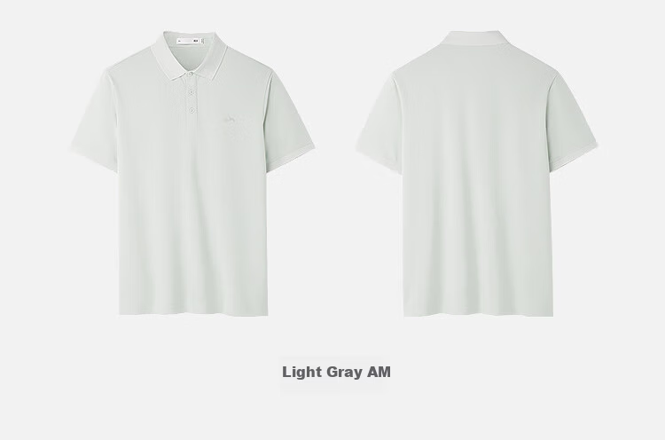 HLAHLA Men's Short Sleeve Polo Shirt Mountain Series Moisture-Wicking Quick-Dry Summer Tee 16