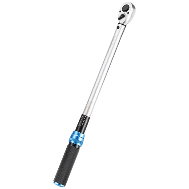 Dongcheng High-Precision Preset Torque Wrench Ratchet Auto Repair Wrench 1/2 Inch 40-220N.m D053205