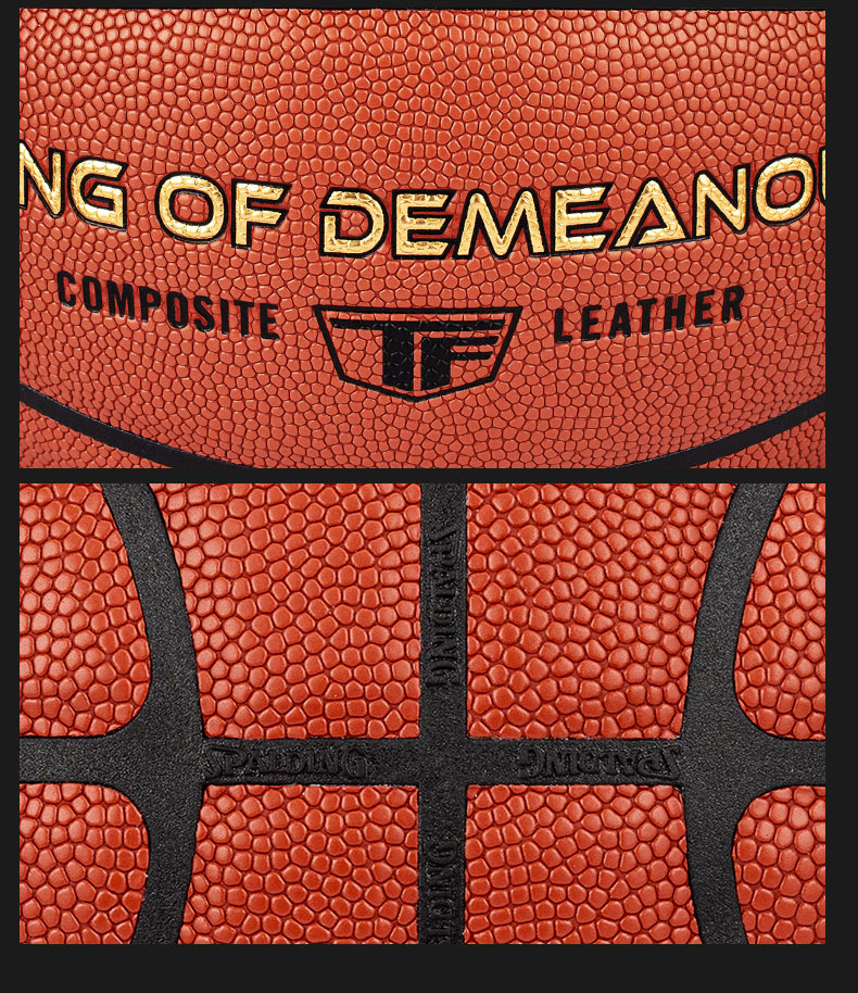 SPALDING Basketball TF Series Size 7 PU Indoor Outdoor Durable Student Adult Youth 77-176Y 23