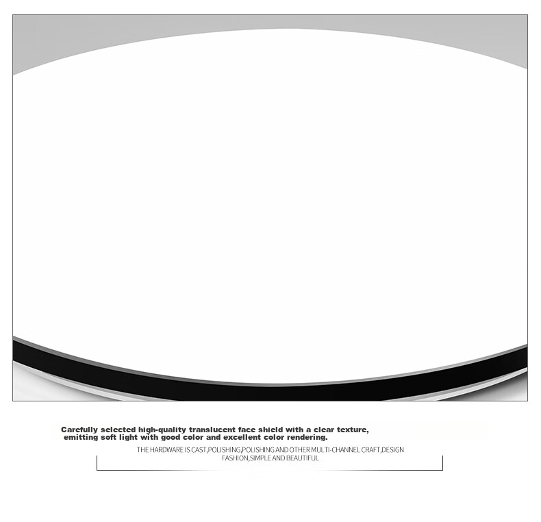 ARROW Arrow Pure Light Source Bedroom Ceiling Light Nordic Dining Room Balcony LED Lamp 9