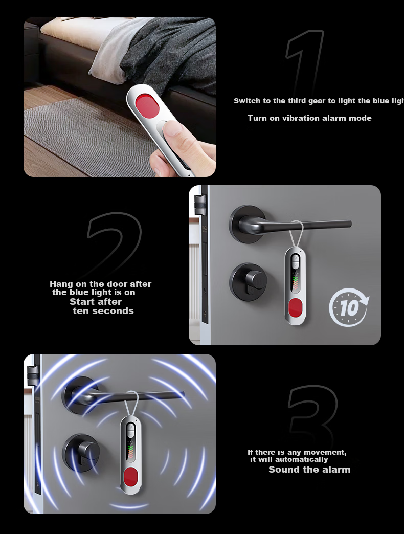 Zhiguozhe GPS Signal Detector Locator Hotel Camera Anti-Spy Detector Anti-Eavesdropping Detection Recording Device Vehicle Surveillance Investigation Hotel Use 29