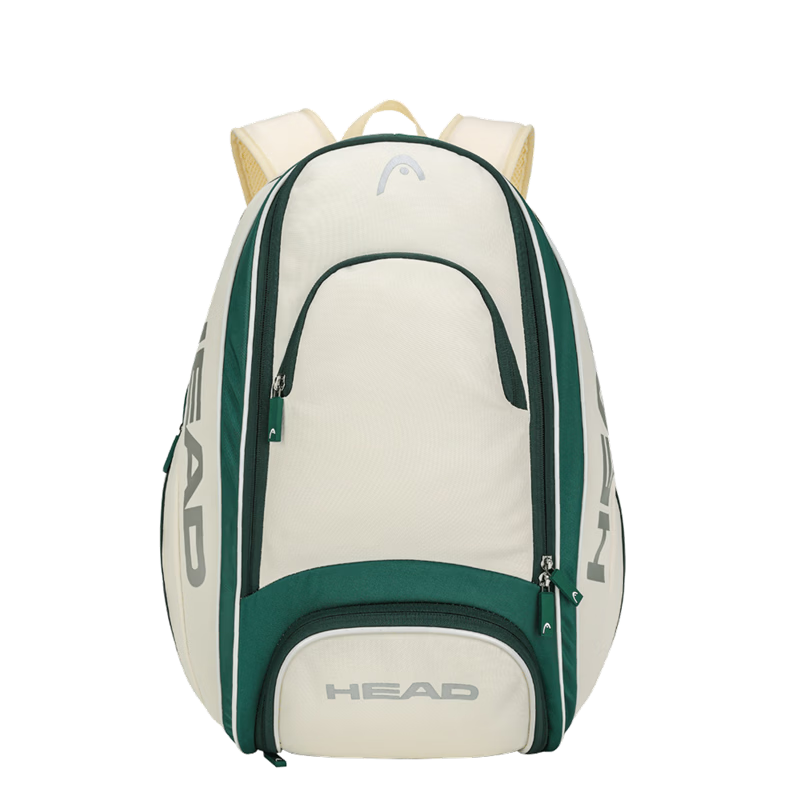 HEAD Badminton Open Tournament Dual Shoulder Bag Fitness Badminton Backpack Travel Bag Multifunctional Laptop Bag with Wet and Dry Separation