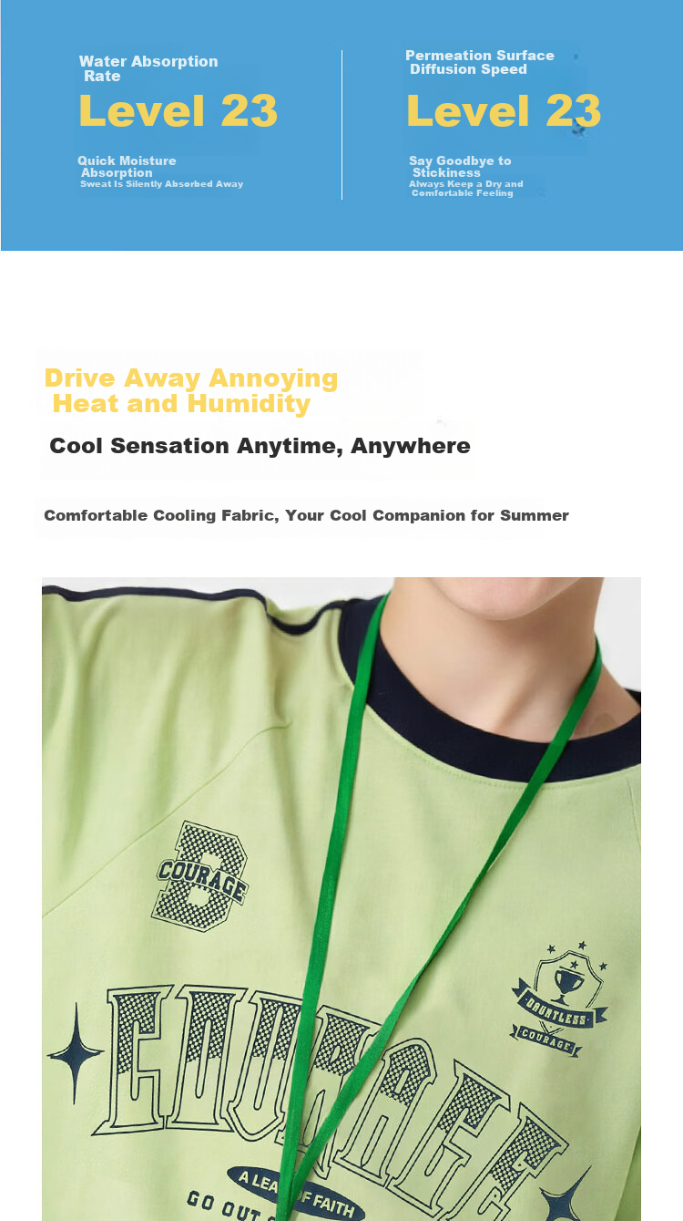Balabala【balaOne】Kids Short Sleeve T-Shirt Boys Girls 2026 Summer Quick-Dry Cooling 1