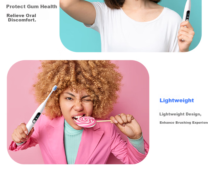 Bohao T36 Electric Toothbrush Smart Sonic with Screen Adult Automatic Toothbrush Price Guarantee 618 3