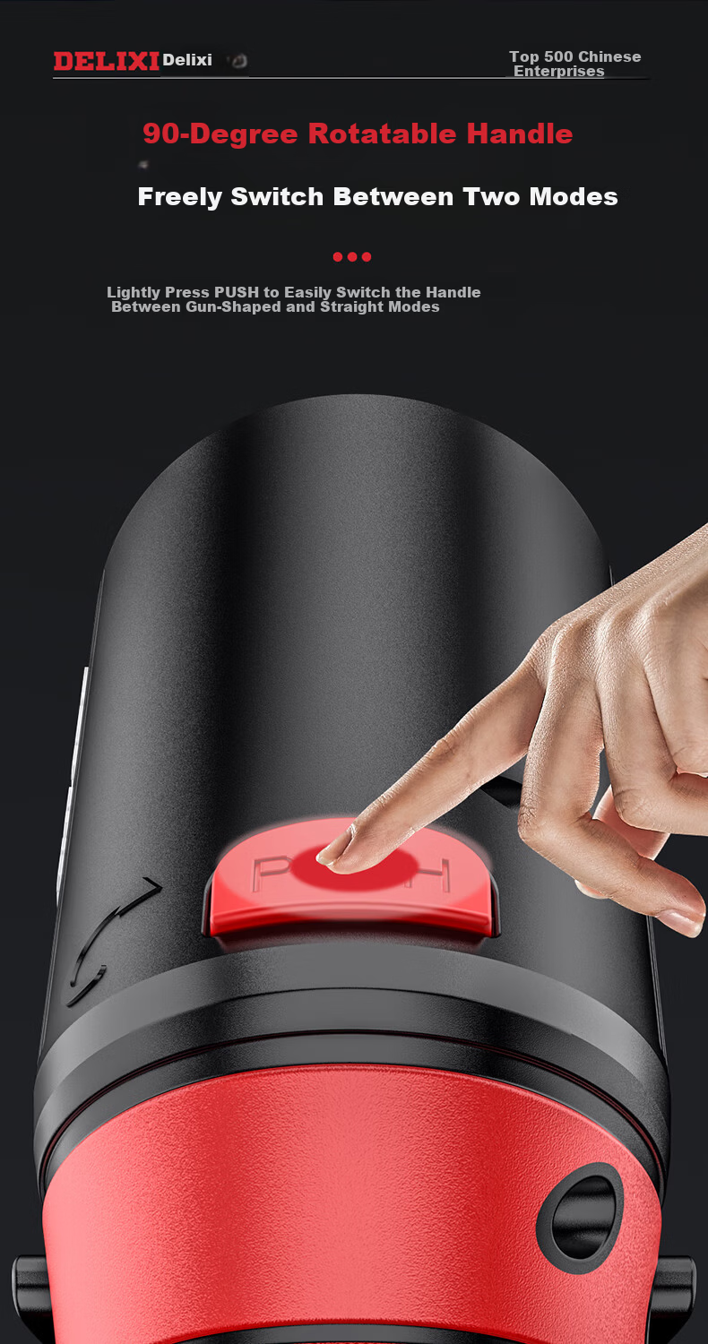 Delixi Electric Cordless Screwdriver Rechargeable Portable Mini Multifunctional Electric Drill Screwdriver Set for Home Use 5