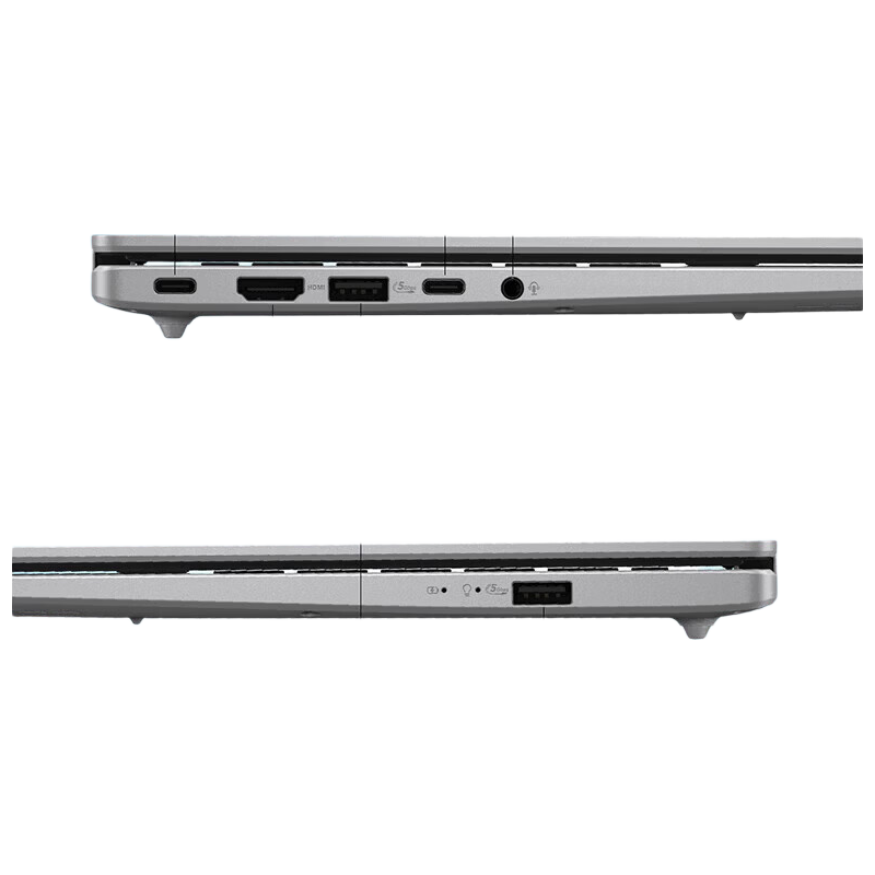 ASUS VivoBook 16 Core 2nd Gen Ultra5 Long Battery Life High-Performance AI Lightweight Laptop (225H16G 512G) Silver with Bag and Mouse Set