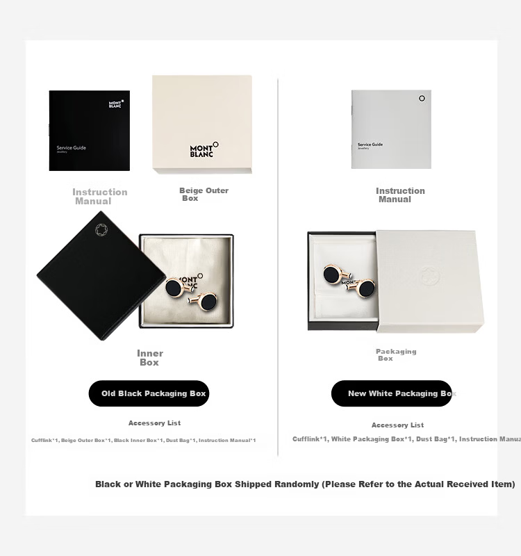MONTBLANC Meisterstück Silver Cufflinks 112906 [Gift] 5