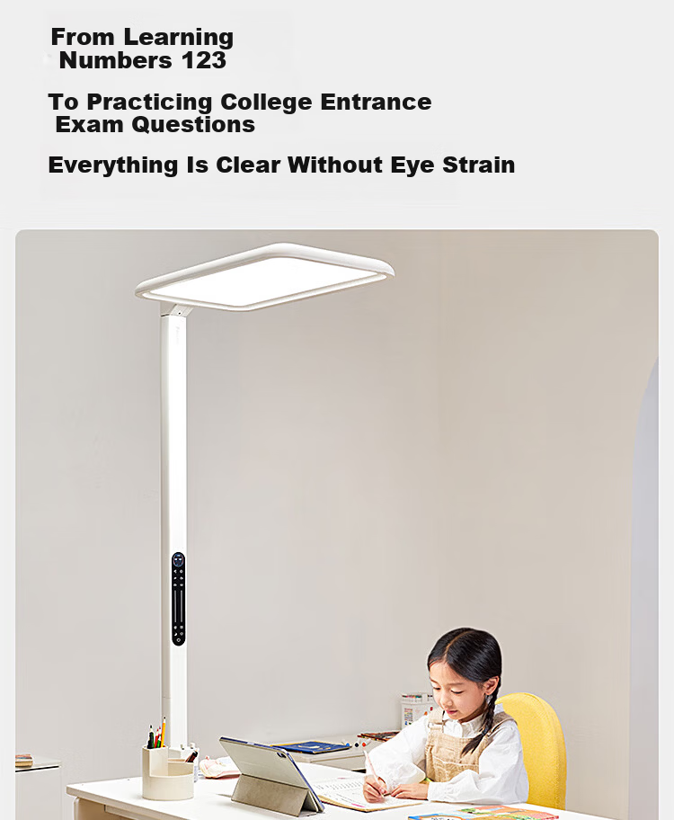 Paulmann P Germany Paulmann Knight I Floor Eye Protection Lamp Purple Full Spectrum Road Lamp Bedroom Study Learning Lamp 9