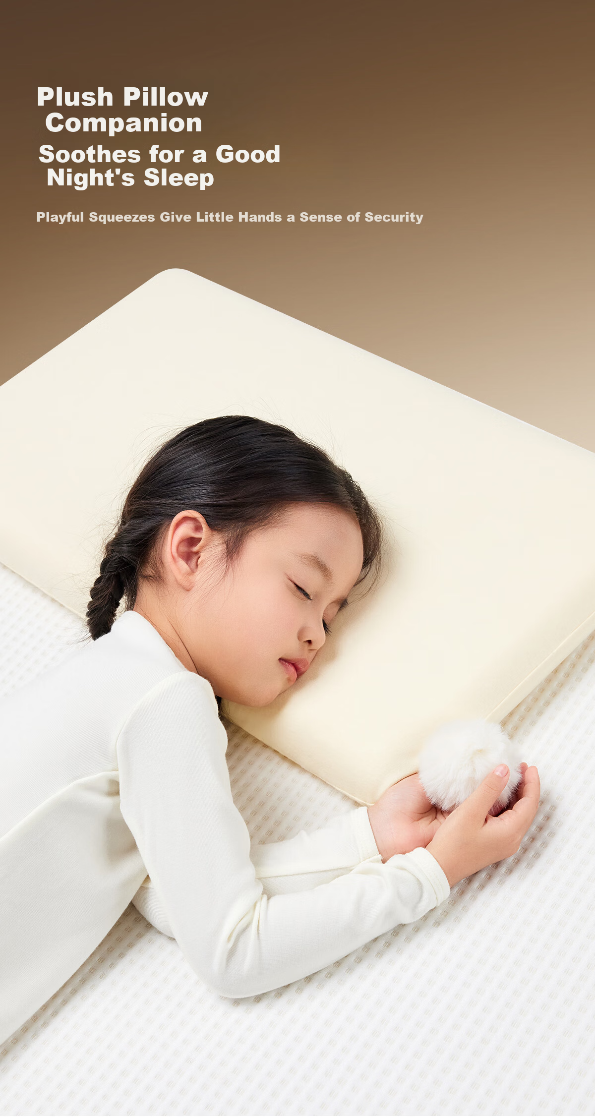 Kingkoil Children's Pillow, Baby-Specific Memory Foam Pillow Core, Silicone Pillow, Breathable And Washable, for Ages 3-6, Moon Ship Desig 12
