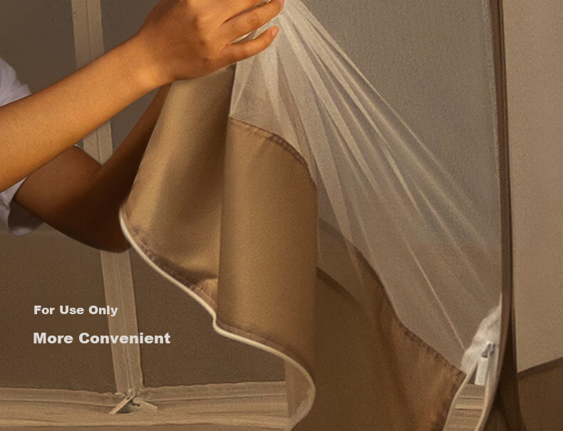 MEDOGA 2026 Home Bedroom Mosquito Net Capybara - Parent-Child Installation-Free, 1.5 Meters, Pipi Brow 9