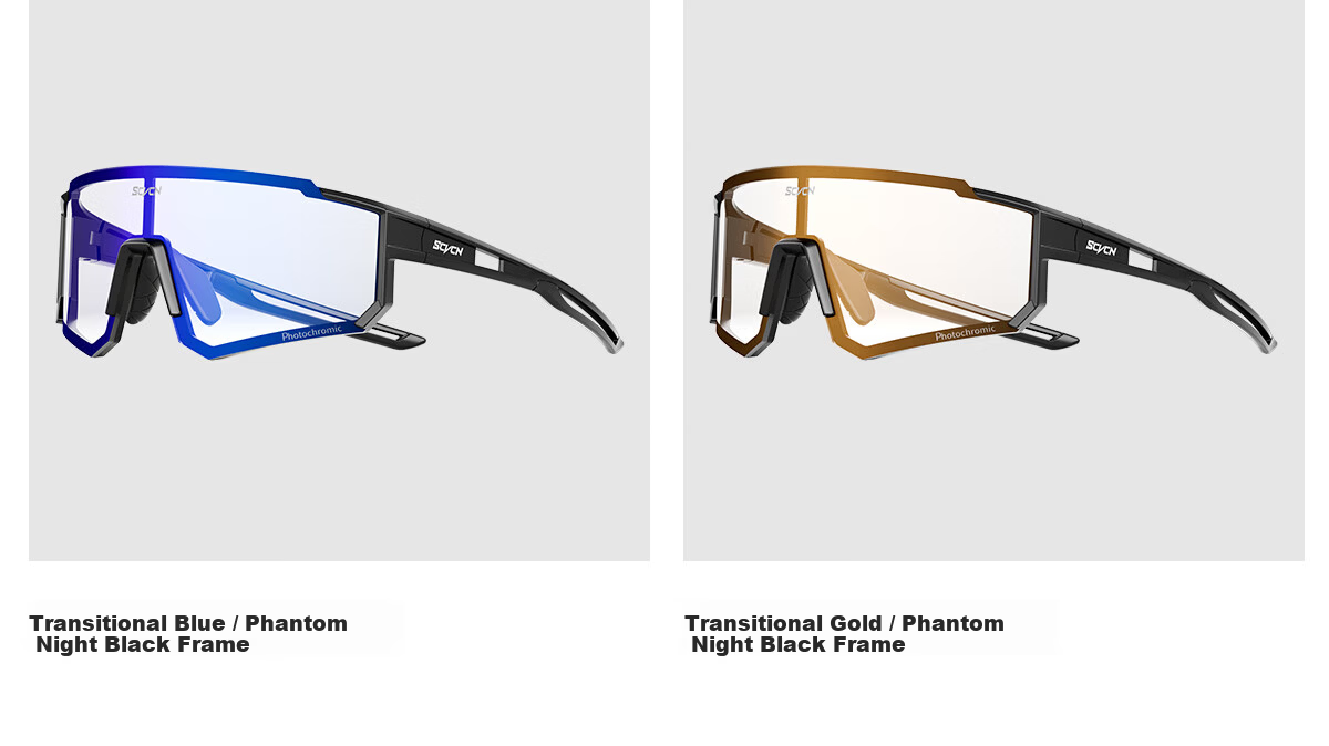 SCVCN Photochromic Mountaineering Goggles Day and Night Outdoor Hiking Windproof Sandproof Sunglasses Unisex 25