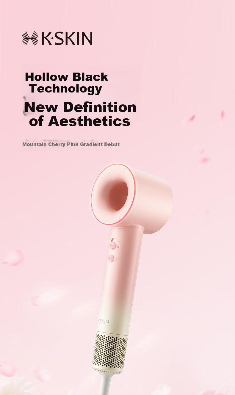 Kandao【Price Guarantee 618】Hair Dryer High-Speed Wind Large Negative Ion Hair Care Quiet Fast Drying Plasma Hair Dryer Home Use Birthday Gift for Girlfriend 6