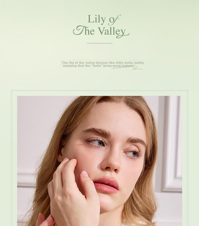 British Museum Lily of the Valley Prehnite Gradient Double-Layer Bracelet for Women Birthday Graduation Gift 12