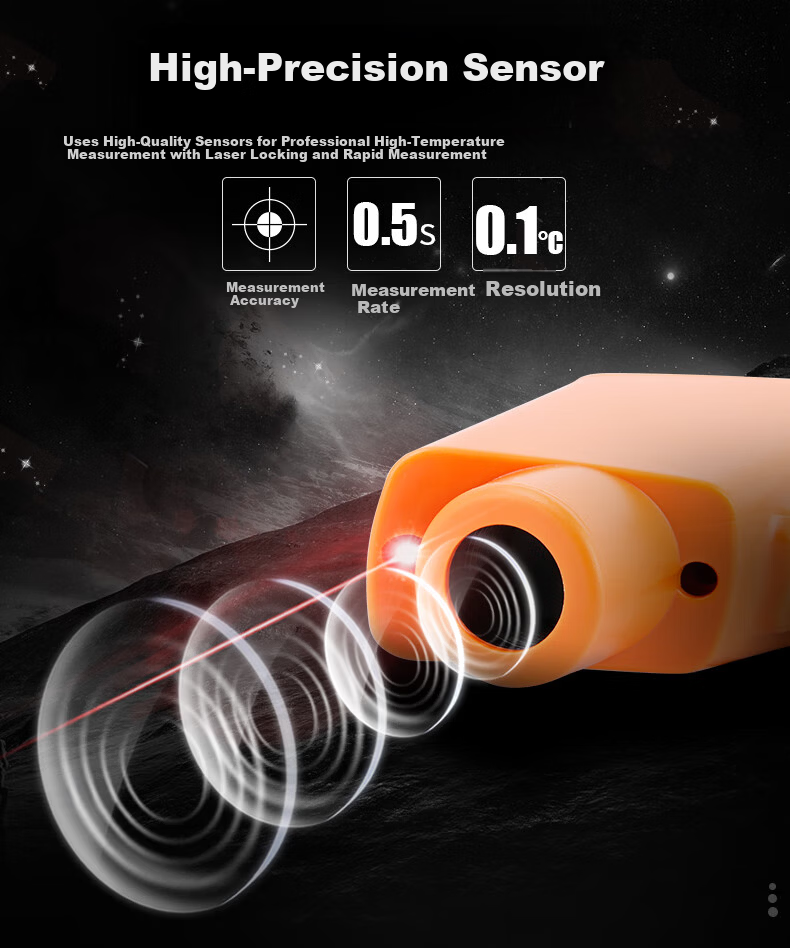 Testo Infrared Thermometer TESTO830S1 Industrial Temperature Gun Handheld Electronic Temperature Meter for Object Temperature Measurement 3