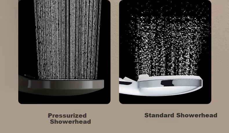 DU PONT Fortune Global 500 Large Panel Pressurized Handheld Shower Head 4