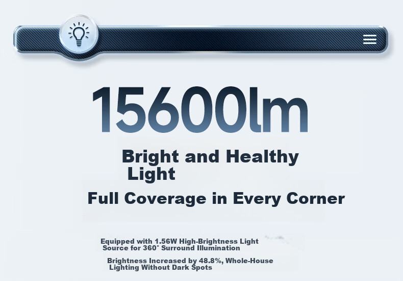 ASUS Lighting AI Voice Smart Full-Spectrum Bladeless Fan Light Ceiling Screen Display Minimalist Invisible Oscillating Fan Light for Bedroom and Dining Room 16