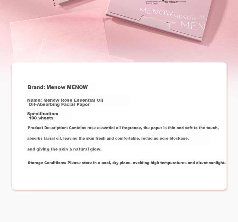 Minoo Oil Absorbing Paper for Women and Men, Facial Oil Control with Puff, Portable Oil Blotting Sheets 11