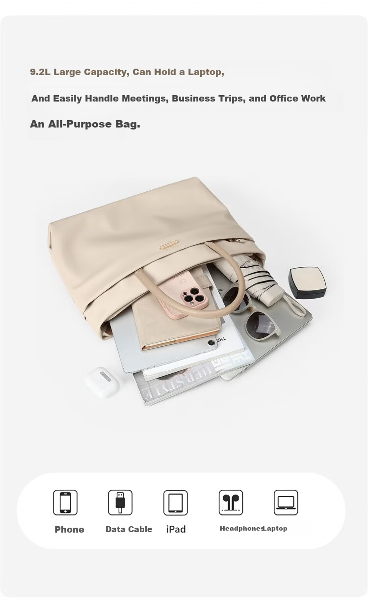 GOLF Women's Business Laptop Bag 14/15 Inch Briefcase for Huawei Apple High-Style Shoulder Crossbody 8