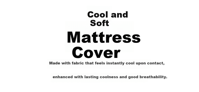 MUJI Cool Soft Mattress Cover Gray Double Bed 150×200×18-28cm Mattress Size 1