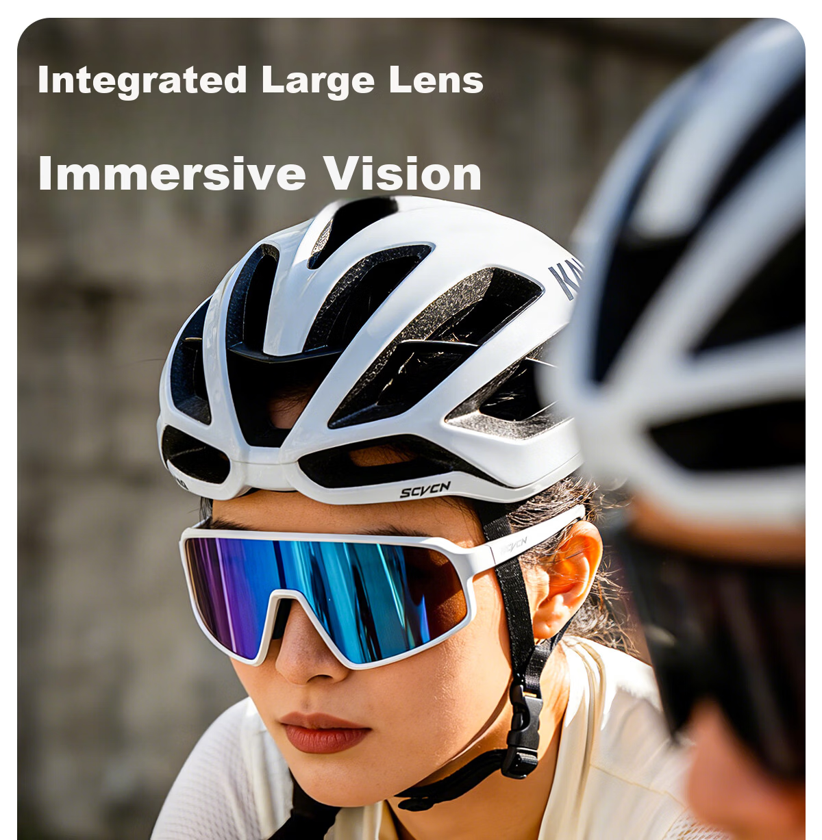 SCVCN Cycling Sunglasses Unisex Outdoor Sports Polarized Windproof Anti-Fog Day and Night Use 1